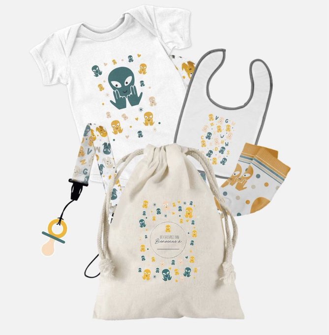 Jul : une collection de vêtements pour bébé à son effigie