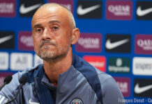 PSG : Luis Enrique salue les performances remarquables de Ndjantou et Mbaye zaïre-emery exprime sa gratitude envers l'entraîneur luis enrique pour son soutien et ses précieux conseils durant la saison au psg.