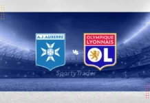 Ligue 1 : Auxerre et Lyon dos à dos à la mi-temps (0-0 suivez le match entre auxerre et lyon, score à la mi-temps 0-0, un duel intense et équilibré sur le terrain.