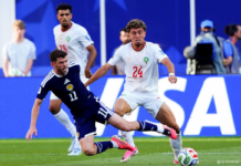 Coupe du Monde : Maroc mène 1-0 contre l’Écosse à la mi-temps Maroc mène 1-0 contre l'Écosse à la mi-temps