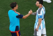 Espagne : le touchant hommage de Gavi à Messi L'hommage sincère de Gavi à Messi