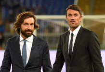 Mercato en Italie : Pirlo écarté, Maldini entre en piste avec une menace ! Pirlo et Maldini