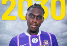 Alexis Vossah prolonge au TFC jusqu’en 2030 : le jeune milieu s’inscrit dans la durée Alexis Vossah prolonge au TFC