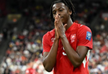 Suisse : Manzambi déclaré forfait pour le match face à la Colombie Manzambi